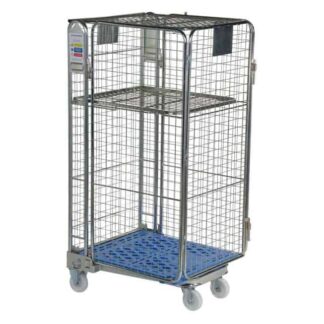 Full Security Roll Pallet Mesh Infill Plastic Base
