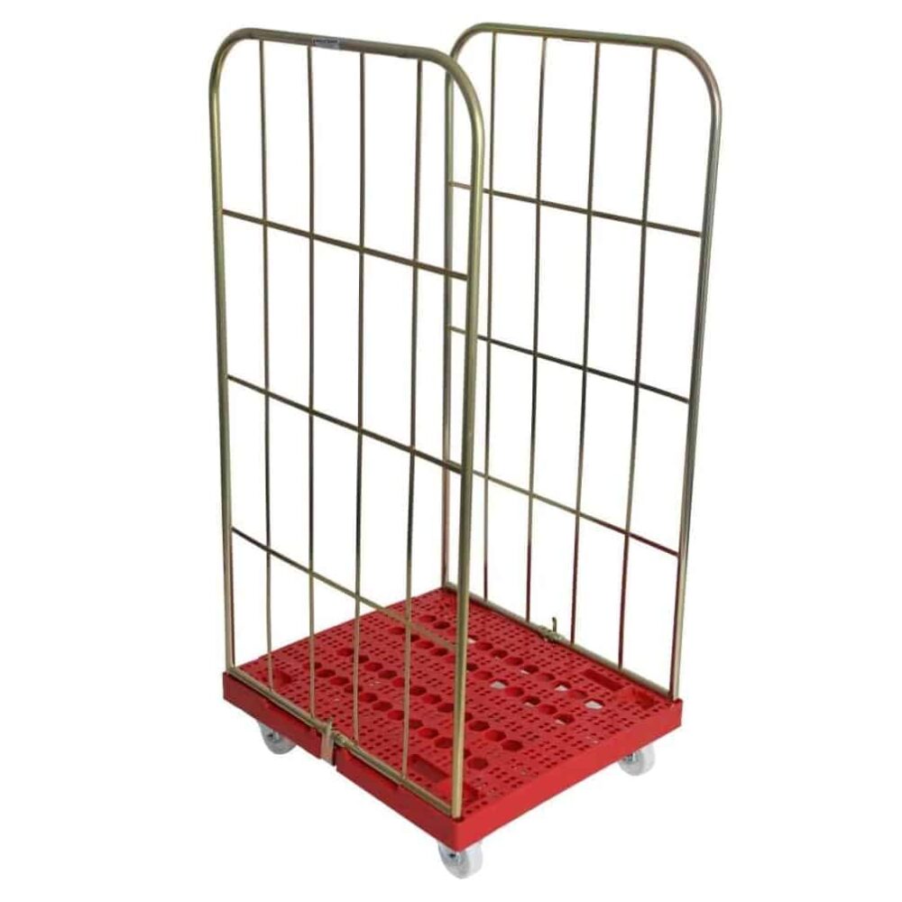 Two Sided Plastic Base Demountable Cage