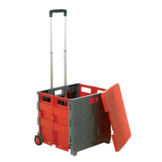 Folding Box Truck Red/Grey