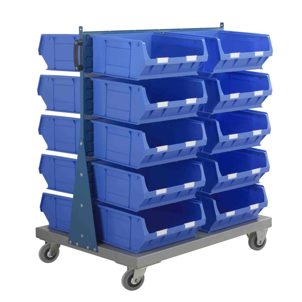 Double Sided Trolley 20 TC6 Bin Kit