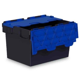 Blue Lid Euro Containers