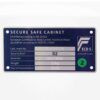 Fortress SS1183K Safe With Key Lock