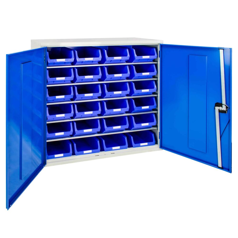 Container Cabinet with 24 TC4 Bins