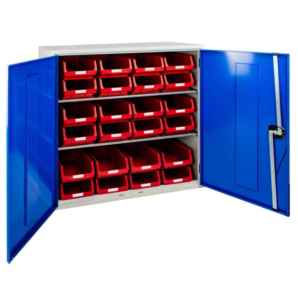 Container Cabinet with 24 TC4 Bins
