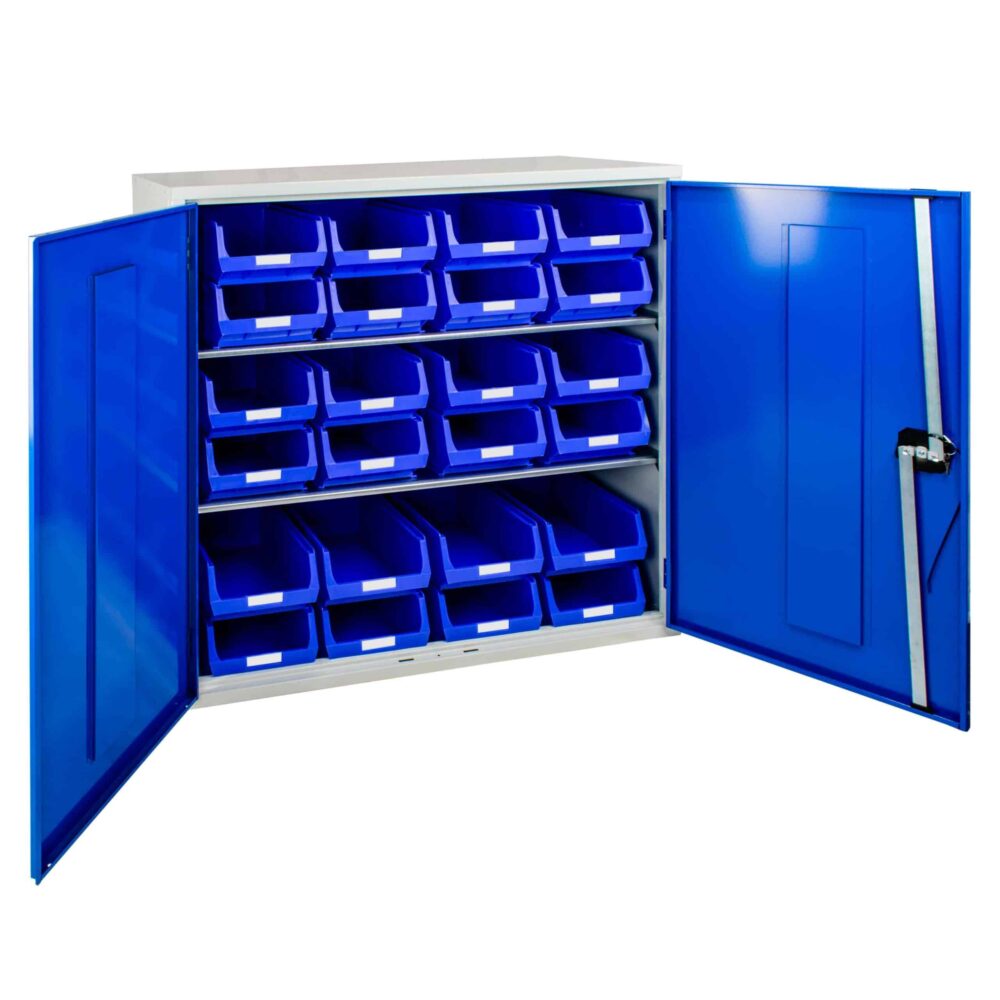 Container Cabinet with 24 TC4 Bins