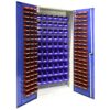 Louvred Panel Cabinet 120 x TC1 and 60 x TC3 Bins