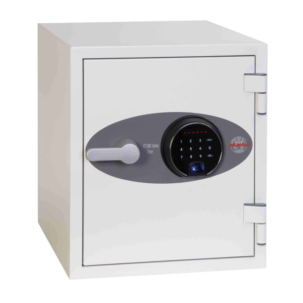 Titan FS1282F Fire Safe With Fingerprint Lock