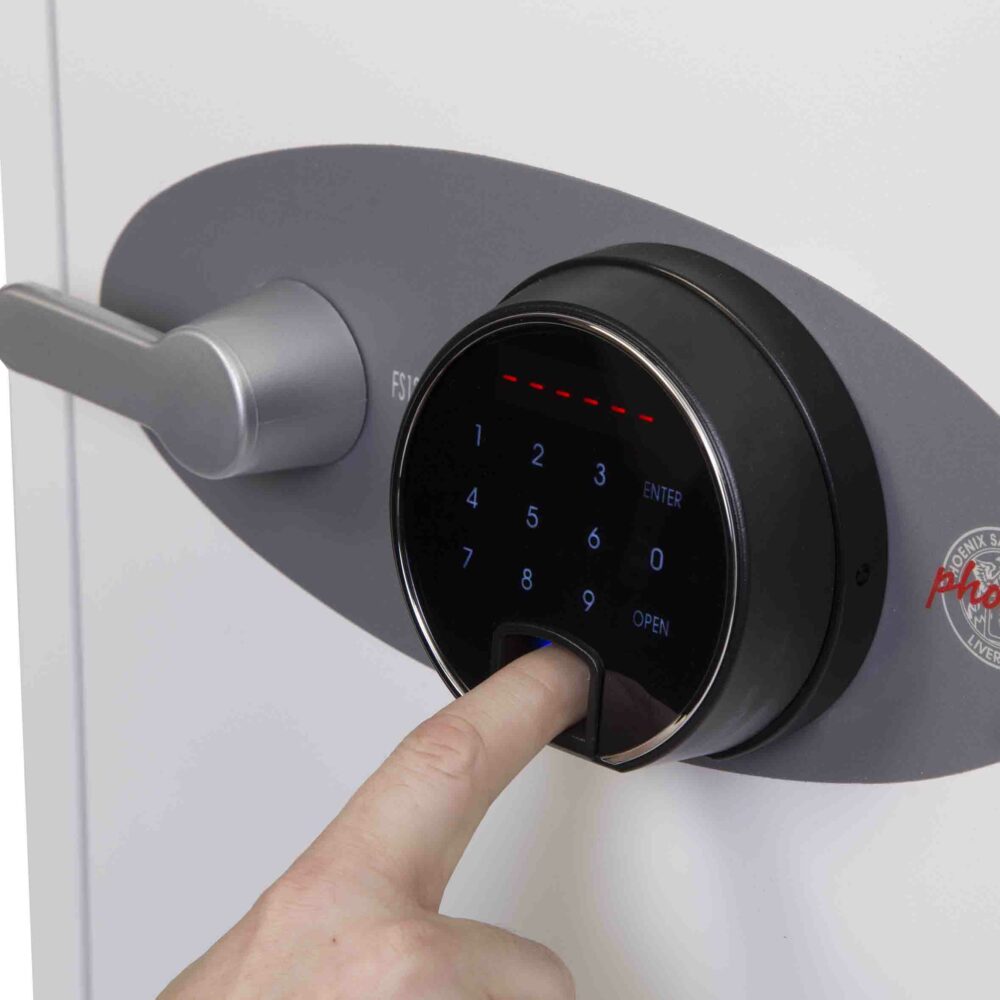 Titan Fire Safe With Fingerprint Lock