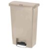 Slim Jim 50L Front Step Step-On Bin