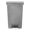 Slim Jim 50L Front Step Step-On Bin