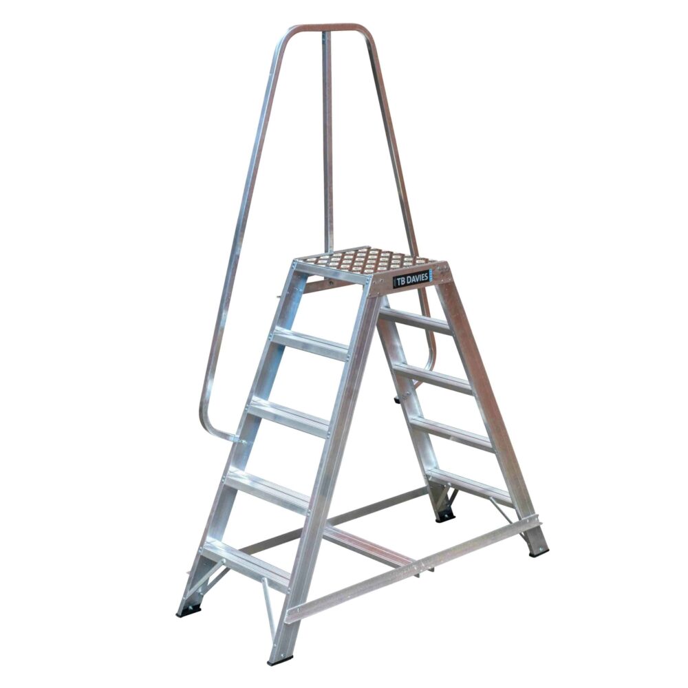 Double Sided 4 Tread Machine Steps