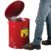 Justrite 53 Litre Steel Oily Waste Can
