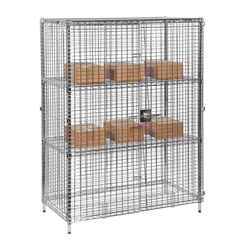 Open Wire Security Cages