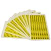 Individual Self-Adhesive Letter Labels