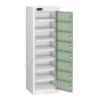 TABBOX Tablet 8 Door Storage Lockers with Jade Colour Door and White Carcass