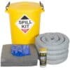 90 Litre General Purpose Yellow Drum Spill Kit